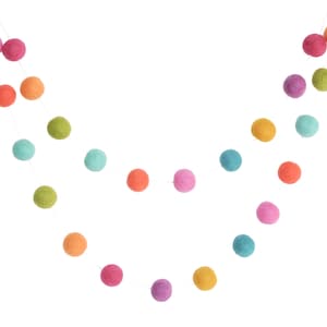 Guirnalda colorida para sala de juegos, decoración para habitación de niños, aula, pancarta para fiesta de cumpleaños