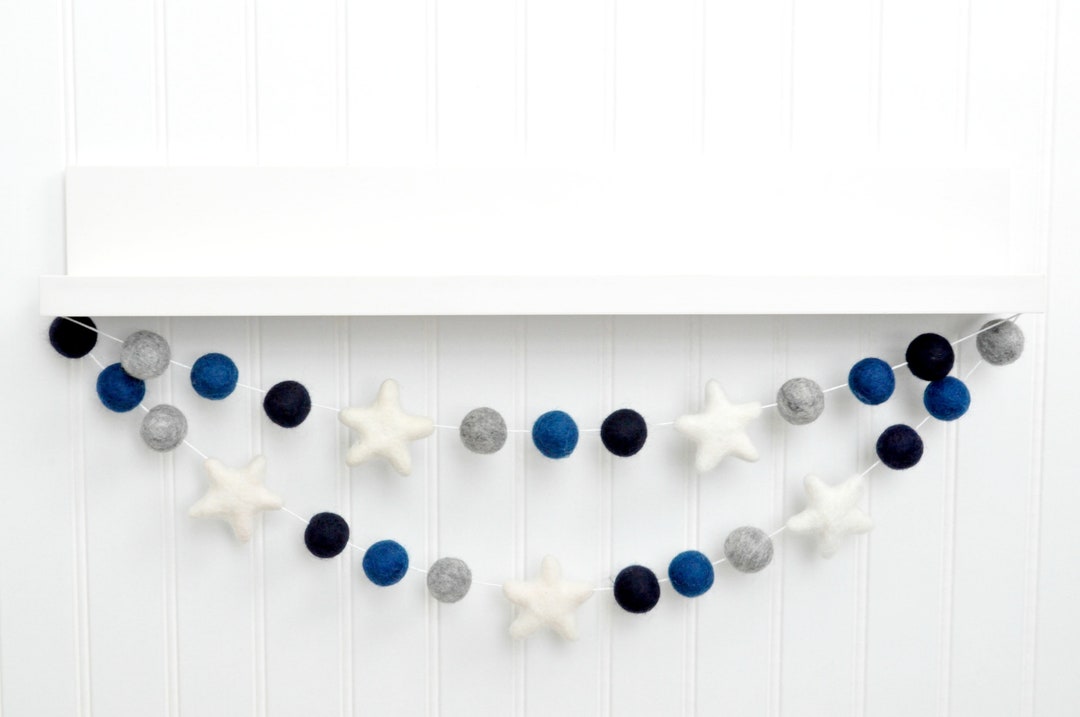 Navy and Gray Nursery Decor, Blue and Gray Baby Boy Nursery, Navy and White Boy Nursery Decor