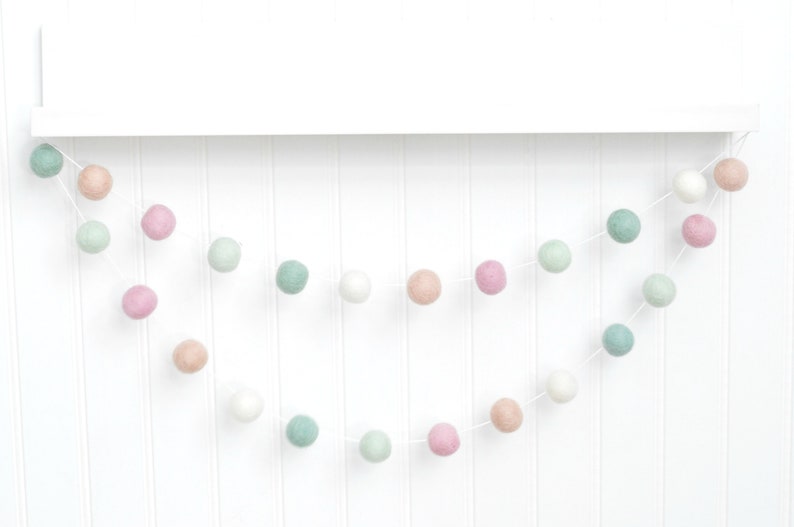 mint and pink nursery