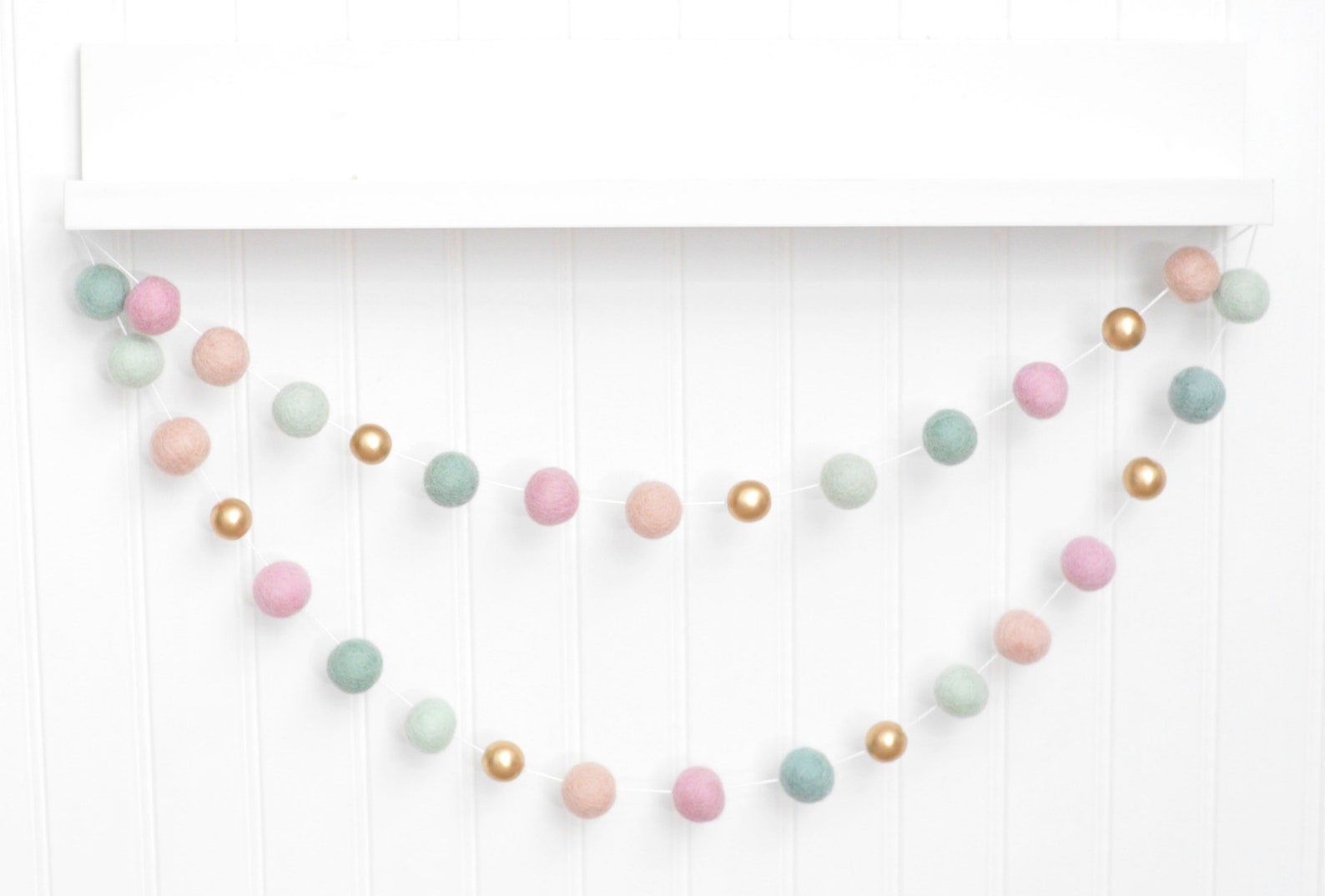 Pink and Mint Nursery Decor Mint and Pink Baby Shower Pink Etsy