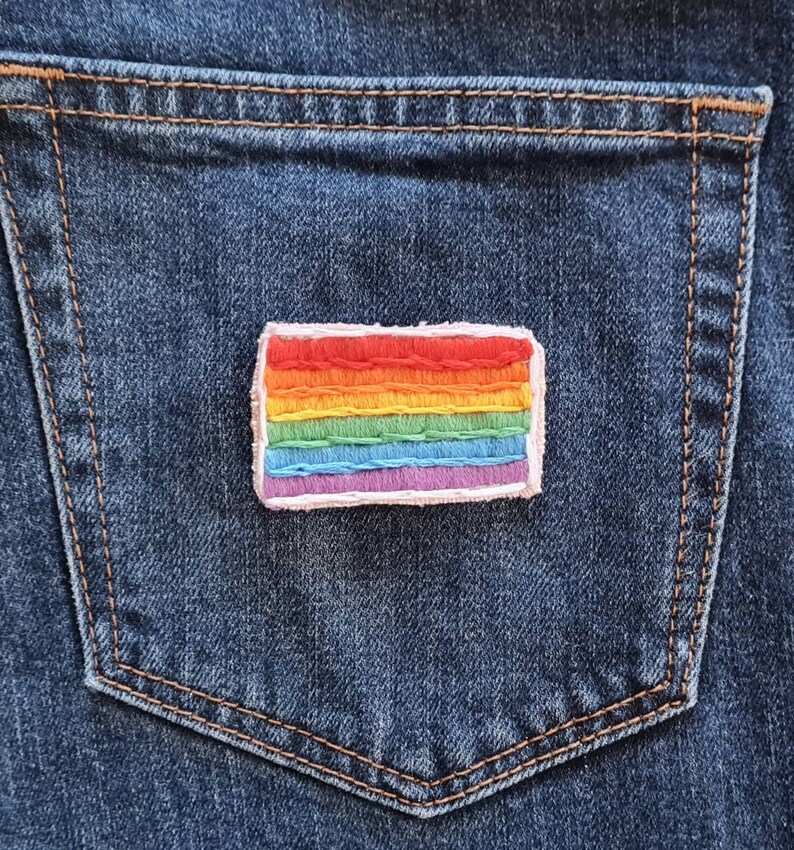 Sounds Gay, I'm In' Rainbow Pride Iron-On Patch | Patches Emporium - Foto 12
