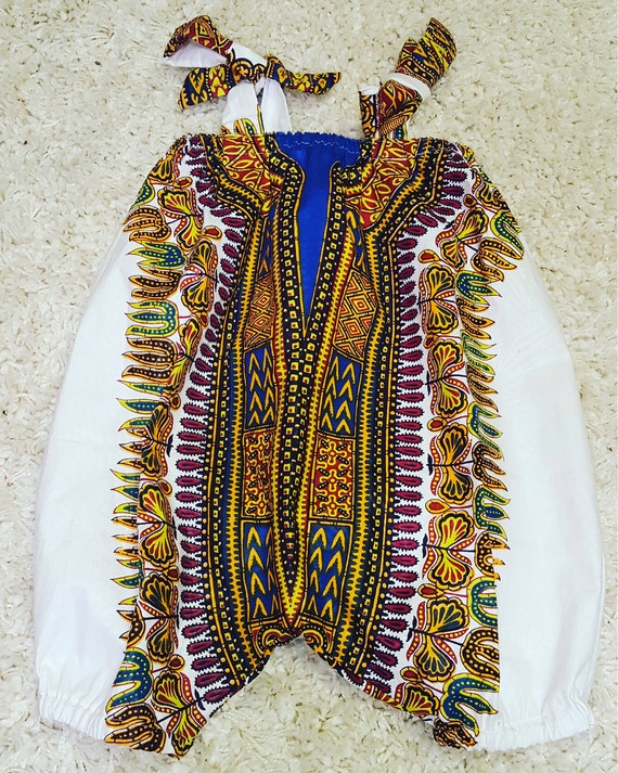 Dashiki Romper Etsy