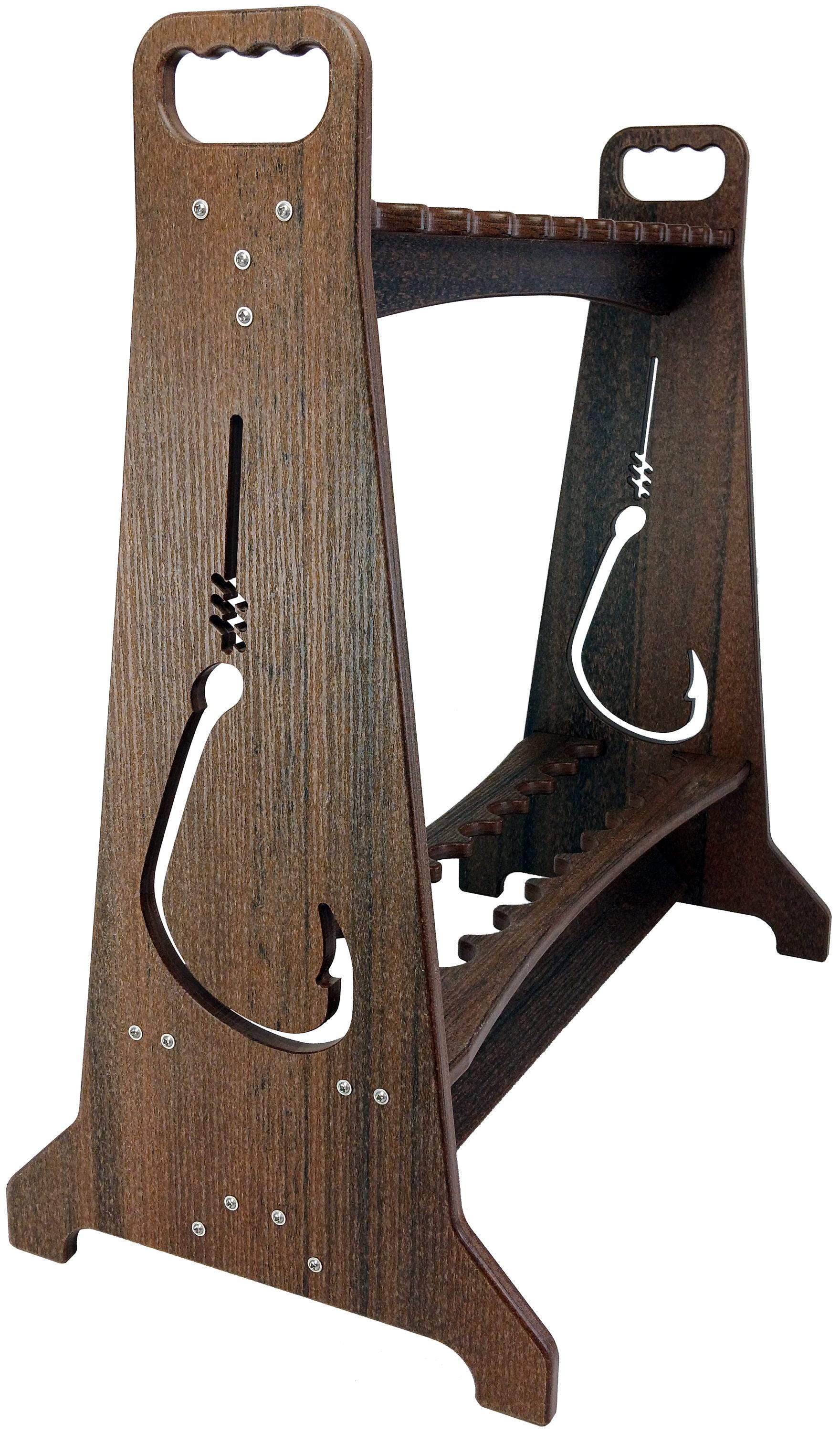 Standing Rod Rack 22-fishing Rod Rack Standing Organizer Holder Floor Stand - Etsy