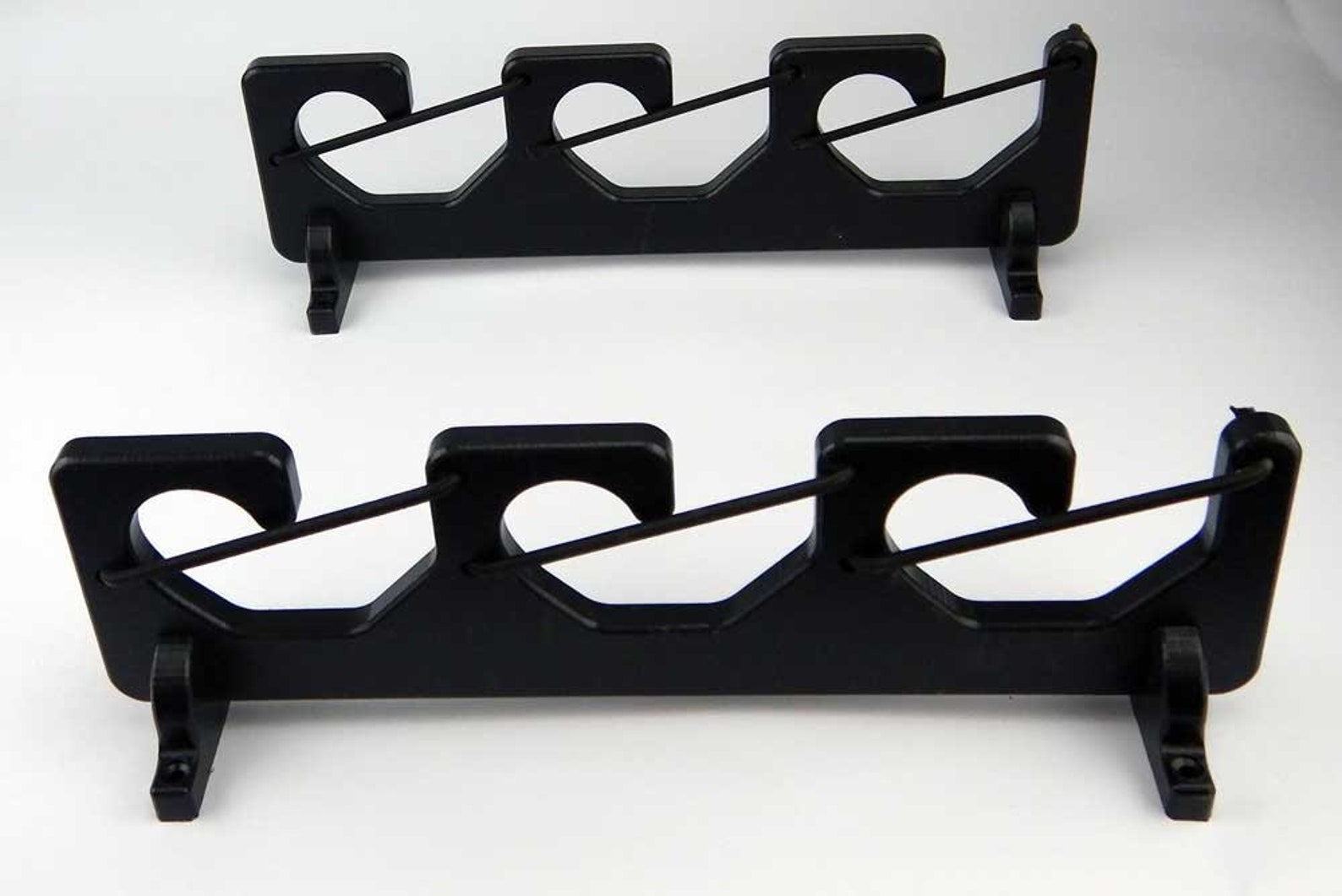 3 Fishing Rod Pole Reel Holder Gunwale Boat Mount Rack Bungee Etsy