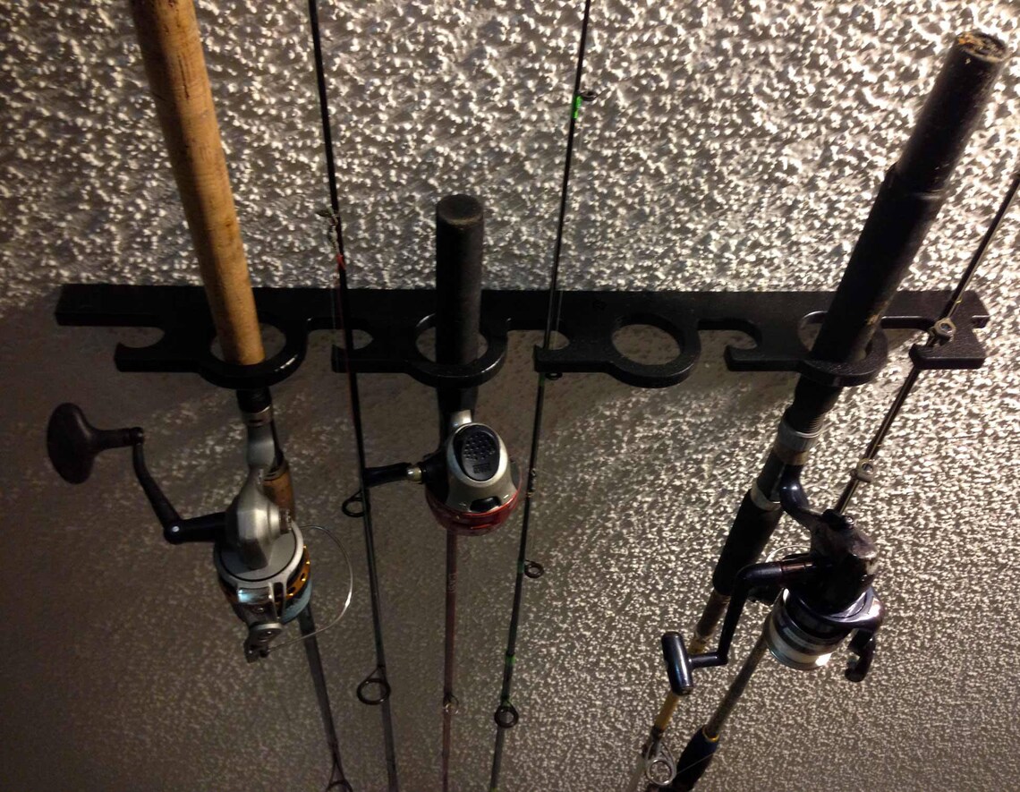 9 OFFSHORE Fishing Rod Pole Reel Holder Garage Ceiling Wall Etsy