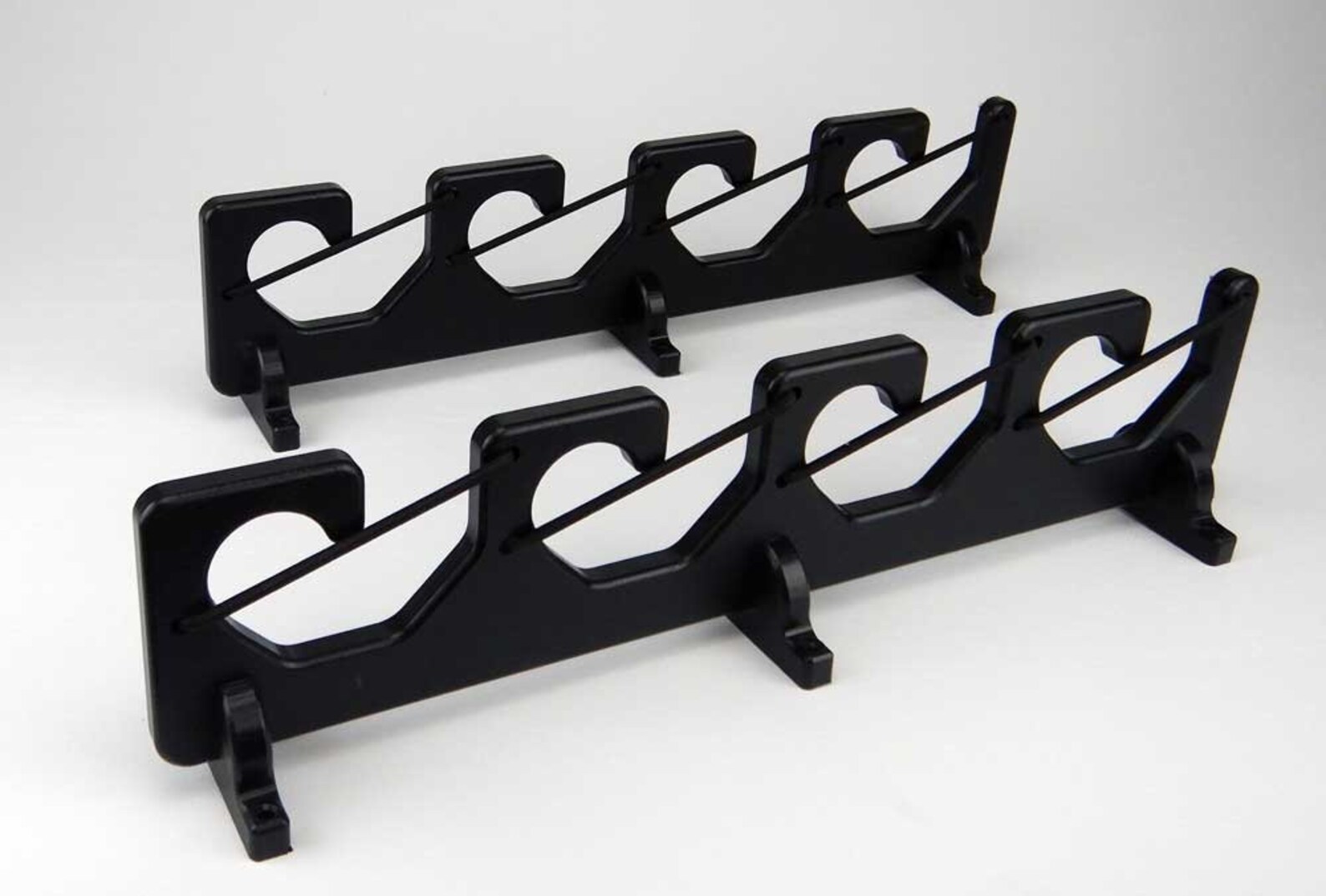 4 Fishing Rod Pole Reel Holder Gunwale Boat Mount Rack Bungee Etsy