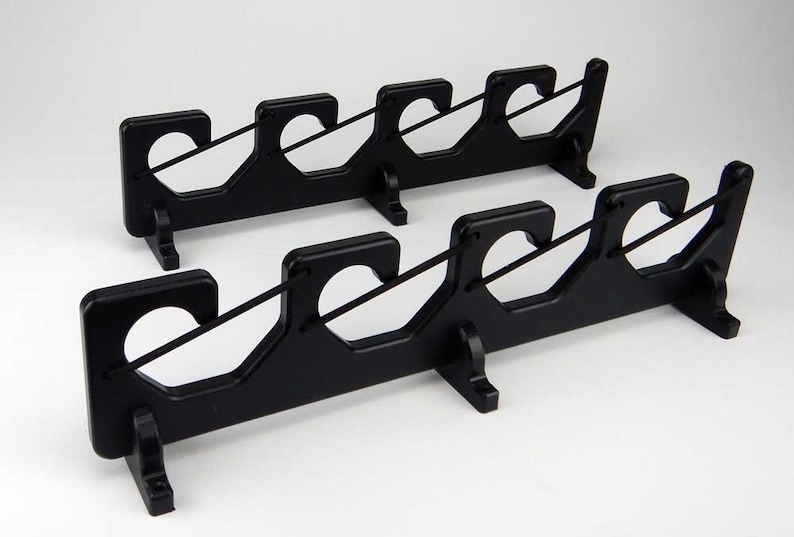 4 Fishing Rod Pole Reel Holder Gunwale Boat Mount Rack Bungee Etsy