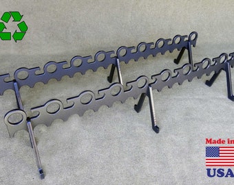 36- Rod  (18 with Reels PLUS 18 without) Ceiling Fishing Rod Holder Rack Garage Ceiling Stack Mount Rack Organizer - Space-saving