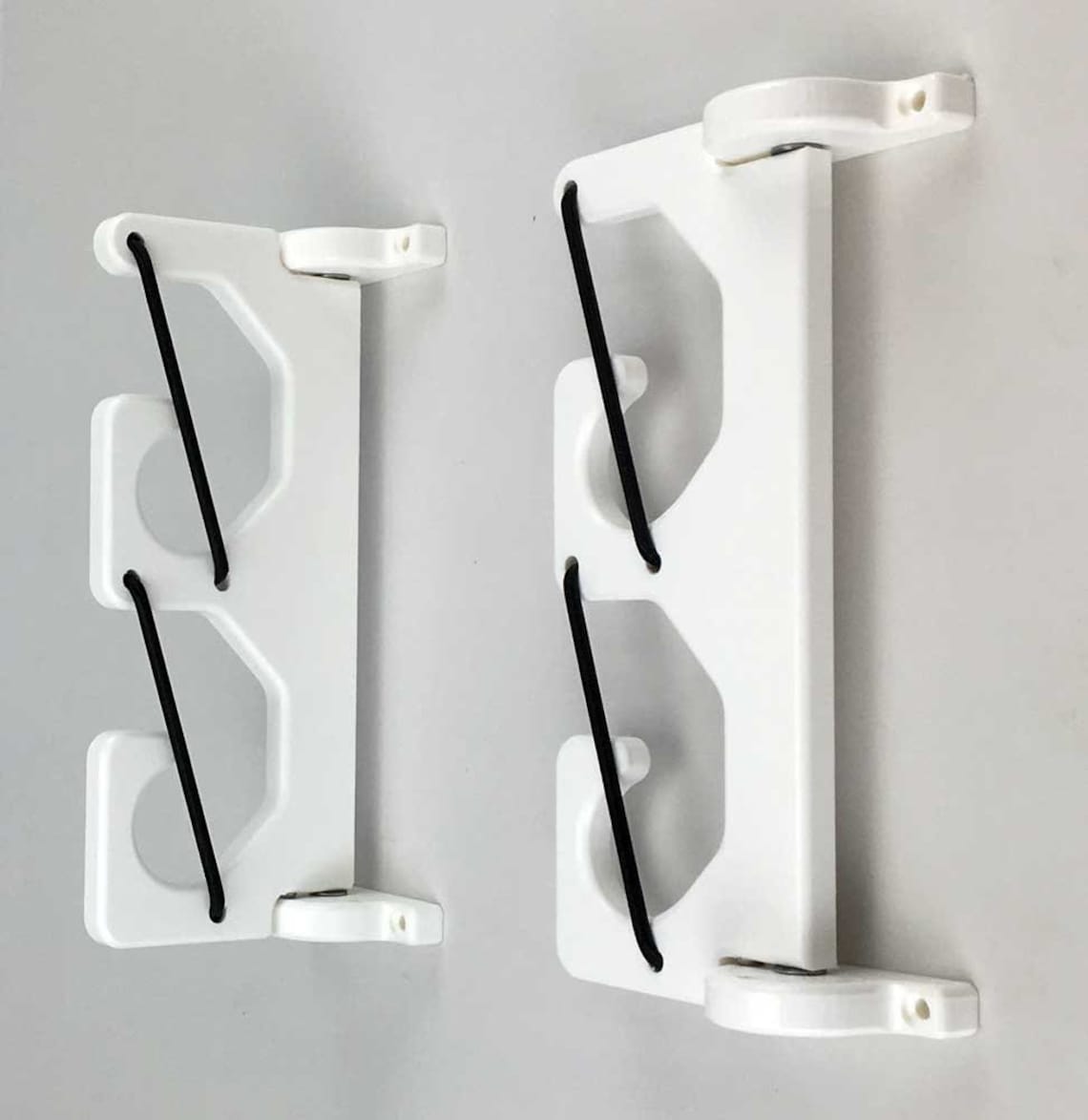 2 Fishing Rod Pole Reel Folding Holder Gunwale Boat Rack Etsy