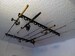 21 INSHORE Fishing Rod Rack Holder -  Garage Ceiling or Wall Mounted Storage -Organizer for Pole and Reel - perfect fishing gift 