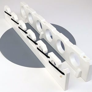6 Fishing Rod Holder Vertical Console Boat Wall Rack Bungee