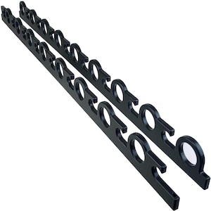 17-OFFSHORE Fishing Rod Pole Reel Rack Holder Garage Ceiling Wall Mounted Rack Organizer Storage