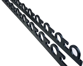 17-OFFSHORE Fishing Rod Pole Reel Rack Holder Garage Ceiling Wall Mounted Rack Organizer Storage