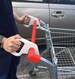 Sanitary Shopping Cart handles- Set of 2 Hands-free Anti-Germ Multi Functional - Keeps hands clean, safe and protected - virus protection 