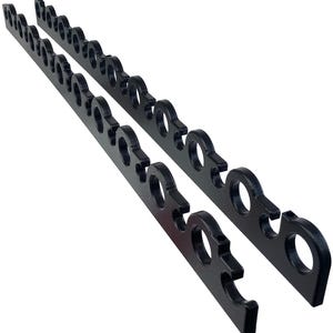 21 INSHORE Fishing Rod Rack Holder -  Garage Ceiling or Wall Mounted Storage -Organizer for Pole and Reel - perfect fishing gift