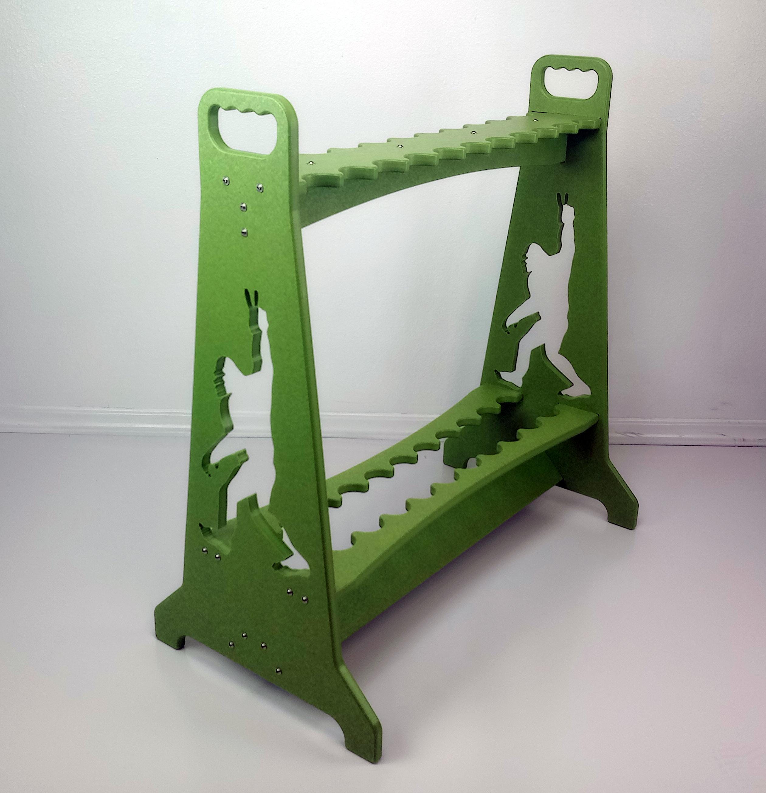 Standing Rod Rack 22-fishing Rod Rack Standing Organizer Holder Floor Stand - Etsy