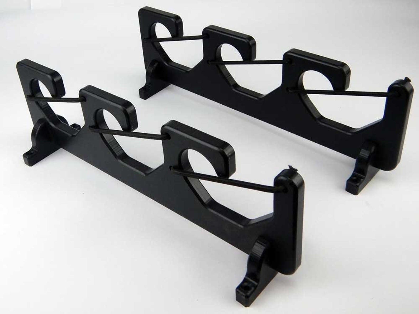 3 Fishing Rod Pole Reel Holder Gunwale Boat Mount Rack Bungee Etsy