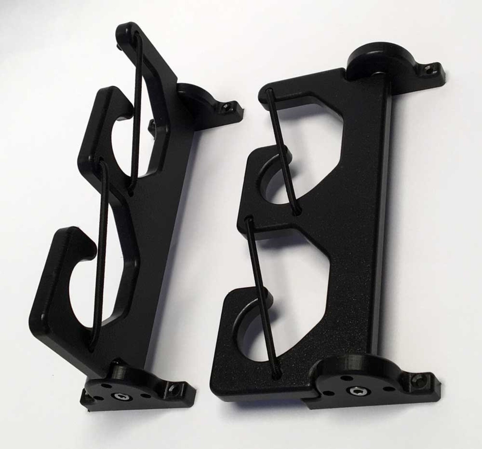 2 Fishing Rod Pole Reel Folding Holder Gunwale Boat Rack Etsy