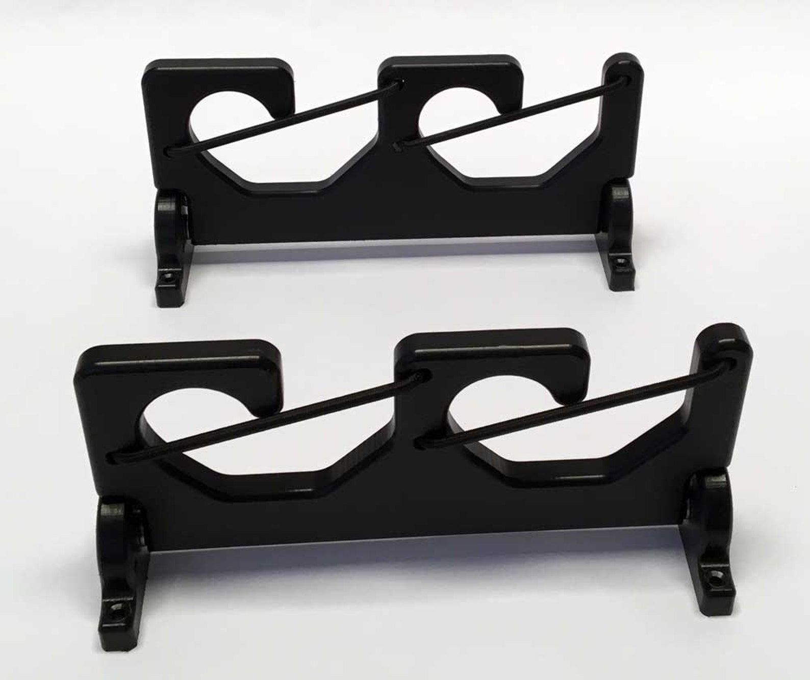 2 Fishing Rod Pole Reel Folding Holder Gunwale Boat Rack Etsy