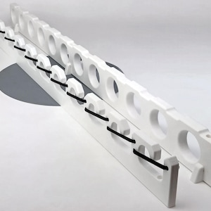 12 Fishing Rod Holder Vertical Console Boat Wall Rack Bungee