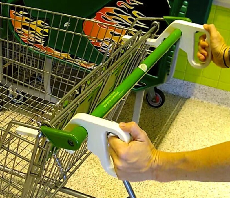 Sanitary Shopping Cart handles Set of 2 Handsfree AntiGerm Etsy