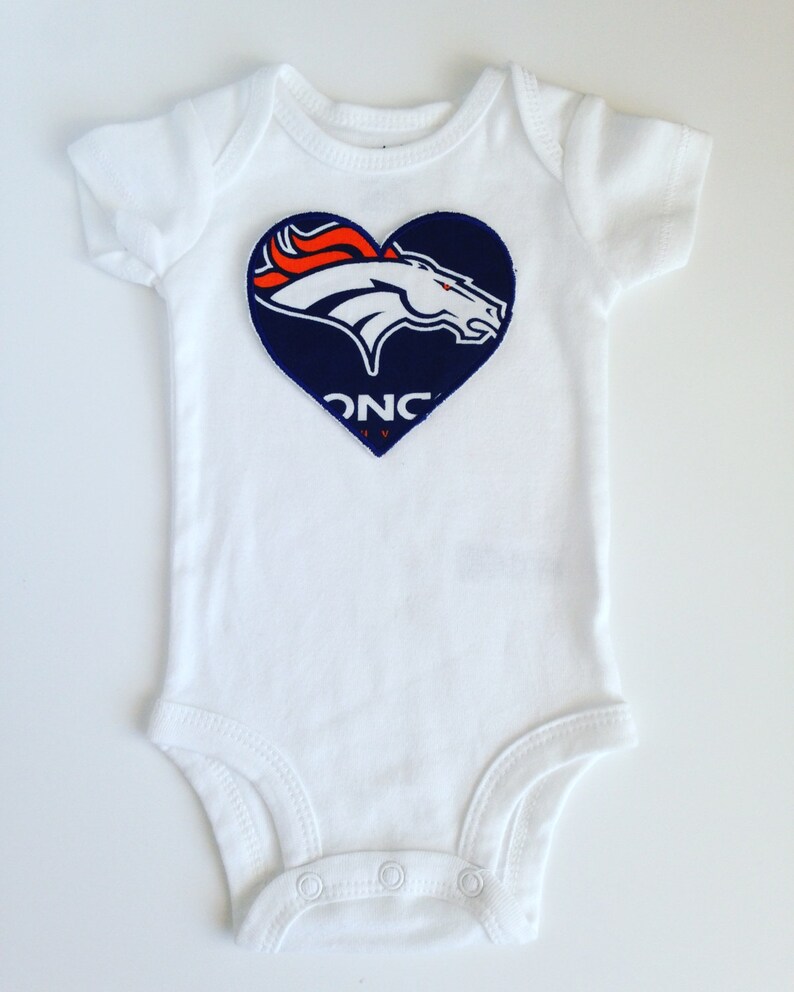 Baby Girl Denver Broncos Heart Outfit headband and tutu with matching legwarmers