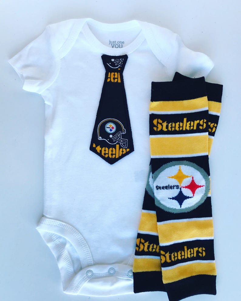 baby boy steelers outfit