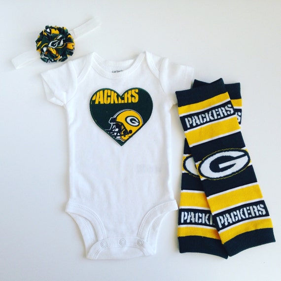 green bay packers baby outfit