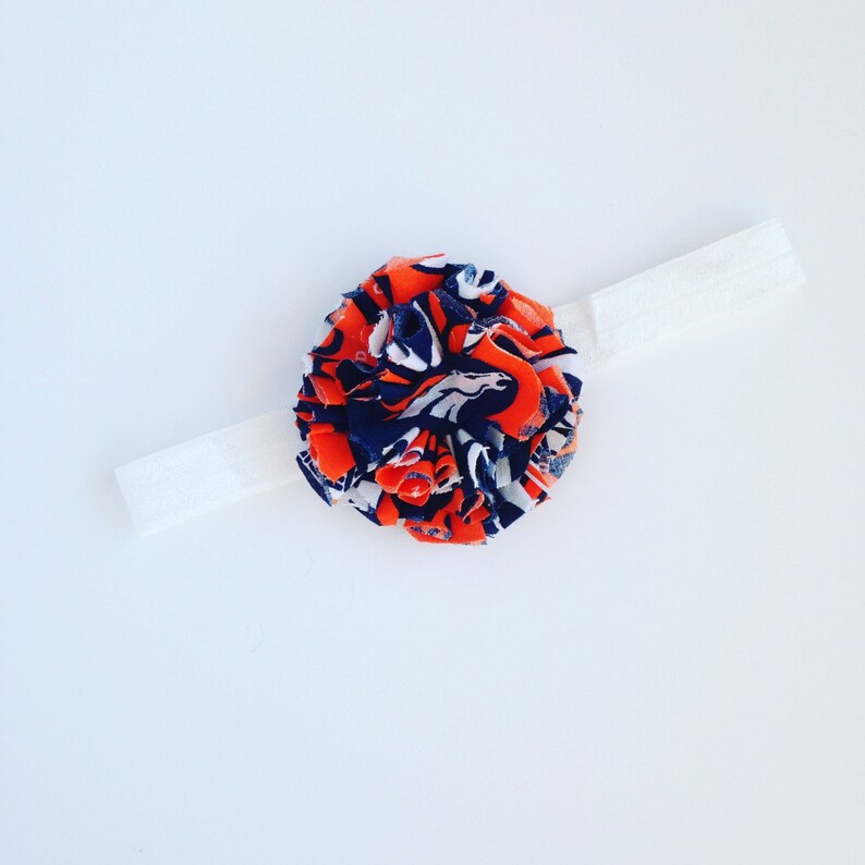 Baby Girl Denver Broncos Heart Outfit headband and tutu with matching legwarmers