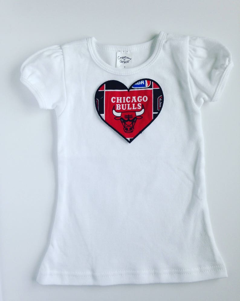 girls chicago bulls shirt