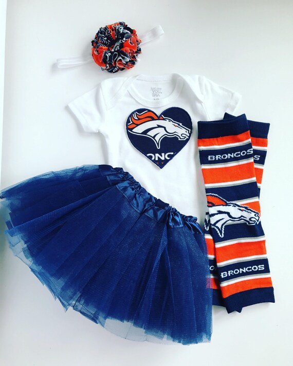denver broncos baby girl clothes