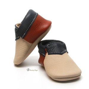 Tri Color Urban Loafer Moccasins , Toddler Moccasins, Baby Boy Moccasins, Baby Boy Shoes