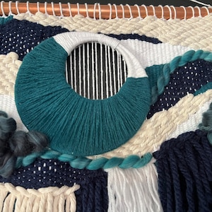 Florence - Woven Wall Hanging / Handwoven / Handmade / Wall Art / Home Decor / Fiber Art / Tapestry