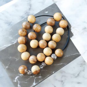 Olive Wood, Worry Beads, Greek Komboloi, Olive Wood Beads, Stress Relief, Gift for Him, Made in Greece, Gift for Dad, Tesbih, Relax