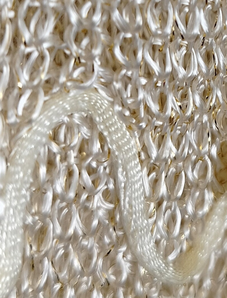 A unique dress made of viscose silk and gold metalized thread. A golden dress with ruffles. Knitted dress. Midi dress image 8