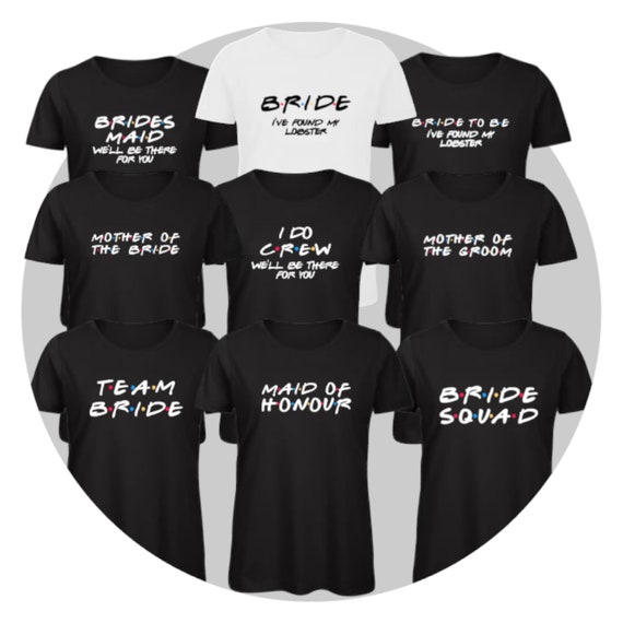 Friends Themed Hen Night Party Bride 