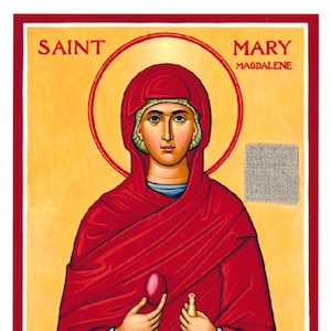 Tertio Ordo Relique de sainte Marie-Madeleine - La Compagne de Jésus - Sainte patronne des femmes, des converties, des pénitents et de la contemplation