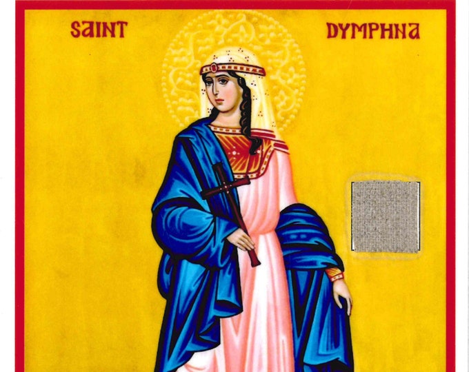 St Dymphna Medal Patron Saint of Stress, Anxiety and Mental Health ...