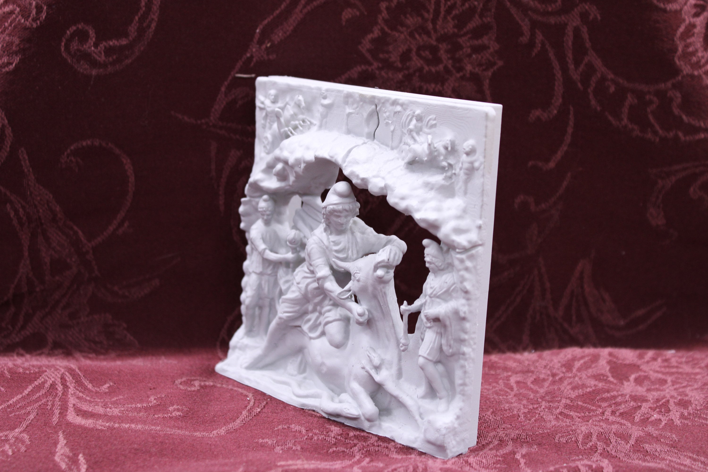 Mithras Tauroctony Statue: Ancient Roman Mithraic Scene, 3D Resin (4.5 ...