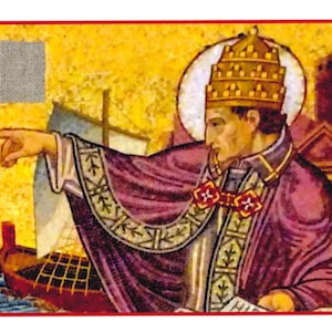 Tertio Ordo Relic of Saint Celestine I - Saint patron des missions religieuses et des missionnaires, protection de la foi, diplomatie, voyageurs