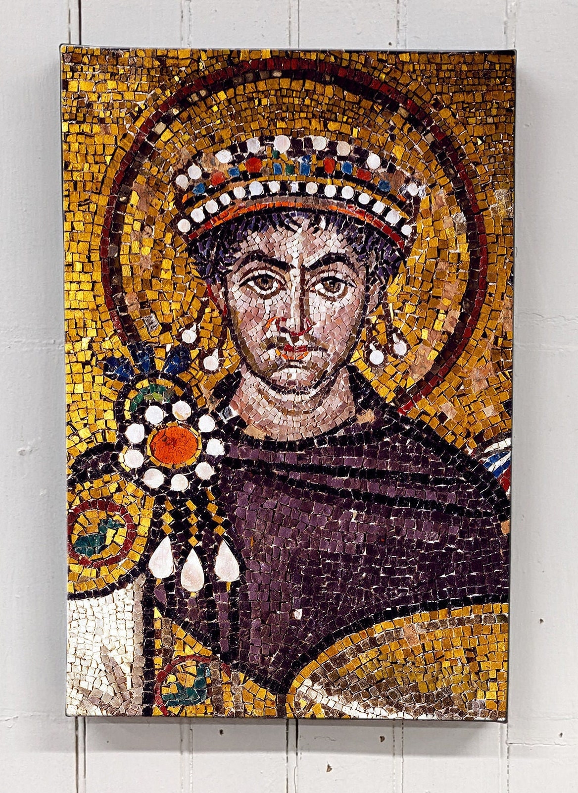 Justinian I - Eastern Roman / Byzantine Emperor - 18x12