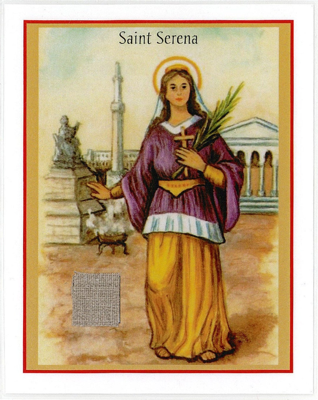 Tertio Ordo Relic of Saint Serena Patron Saint of the Young, Loyalty to