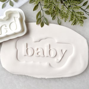 Boho Baby Cookie Cutter & Stempel | Babyparty Kekse | Geschlecht offenbaren | Gastgeschenke