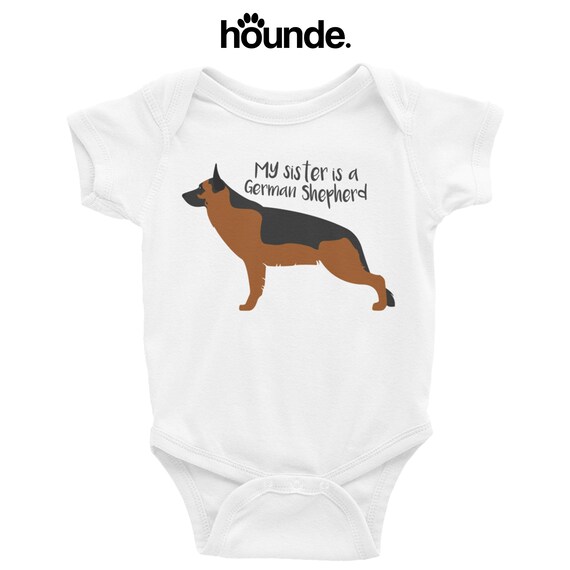 german shepherd onesie