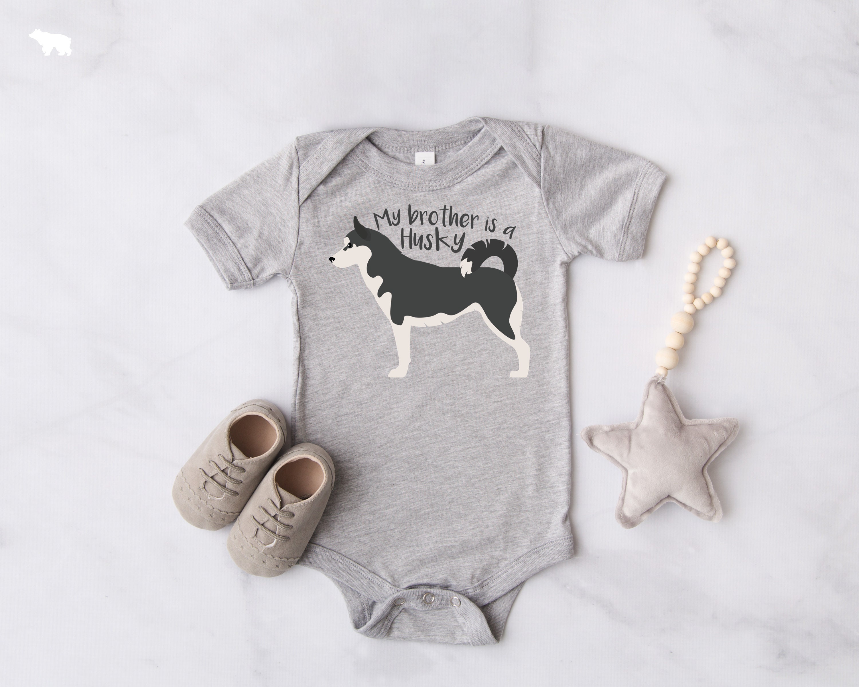 Fryhyu8 Baby Boys Childrens Siberian Husky Dog Mom Printed Long Sleeve 100% Cotton Infants Clothes Fryhyu8 Baby Boys Childrens Siberian Husky Dog Mom Printed Long Sleeve 100% Cotton Infants Clothes