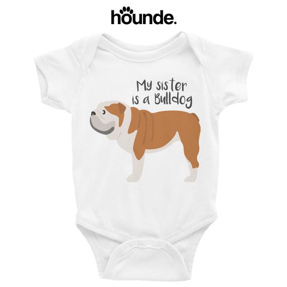 english bulldog onesie