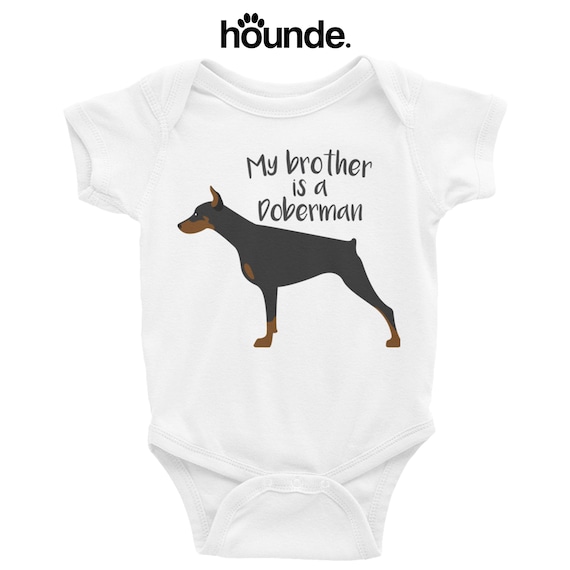 doberman onesie