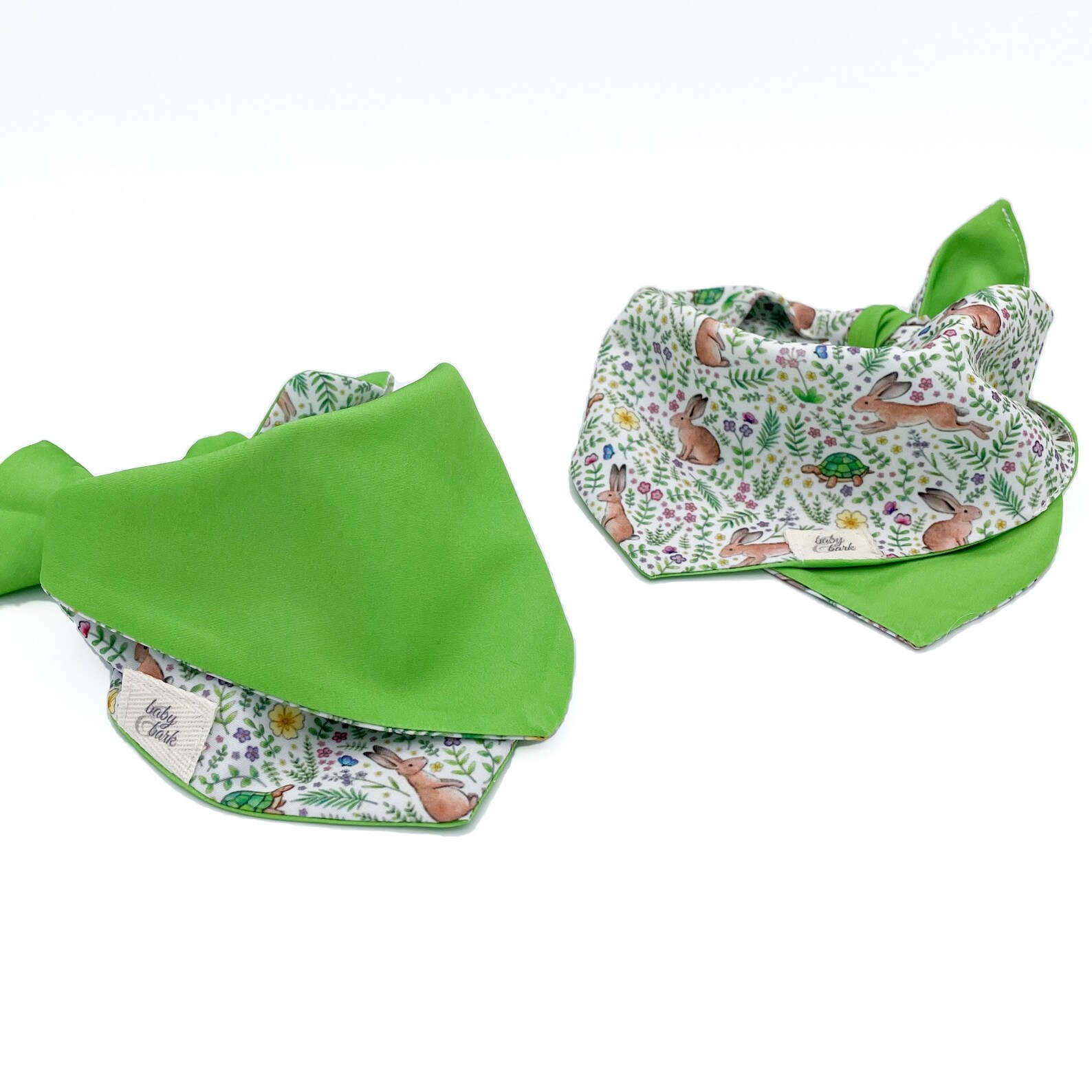 Spring Dog Bandana Green Bandana for Dogs Easter Dog Etsy