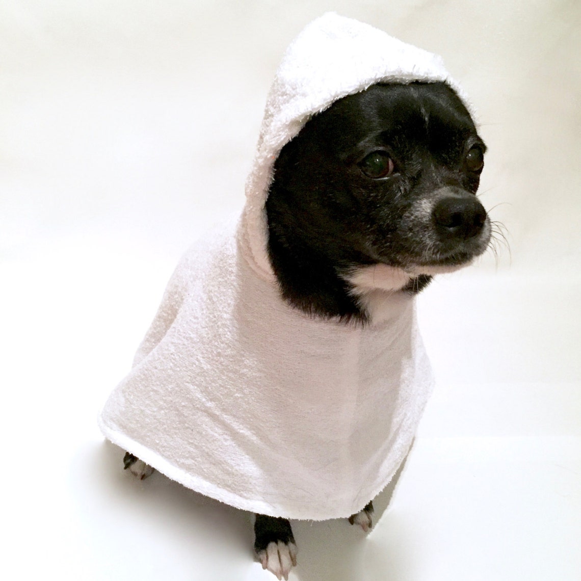 Dog Bathrobe Hooded Robe for Dog Terrycloth Robe for Small Etsy