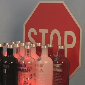 Absolut ® Madness an original Glaserbeam 3D conceptual art assemblage/installation image 7